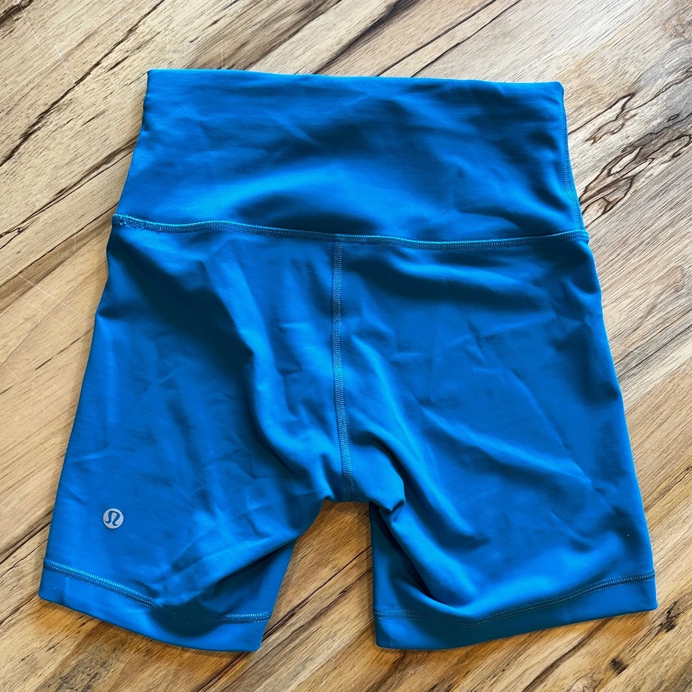 Wundertrain Lululemon shorts - Blue Turquoise - Small (4)